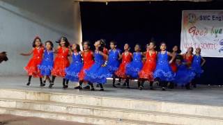 Cham cham cham dance shalmali wankhede School gathering [upl. by Oiled707]