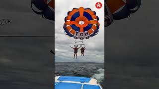 BALI 🇮🇩 GREAT ACTIVITIES  ADVENTURE PARASAILING [upl. by Engle]