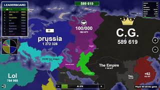 World Map Winning Strategy Territory Games io  Territorial IO [upl. by Anyr152]