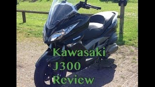 Kawasaki J300 Scooter Review  Studio Reesau [upl. by Gruchot]