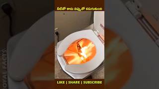 Incinolet Toilet🚽🔥factsintelugu youtubeshorts shortvideo [upl. by Bryner]