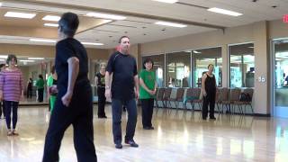 TIE A YELLOW RIBBON Line Dance Teach amp Demo By Choreographer in Las Vegas [upl. by Nesila]