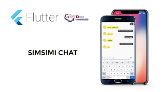 Flutter Tutorial  Simsimi Chat App Flutter [upl. by Pauline]