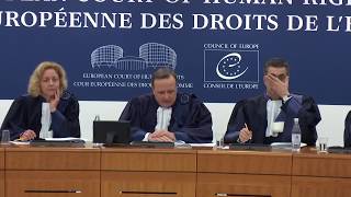 Alexei Navalny at the European Court of Human Rights  Навальный в ЕСПЧ без перевода [upl. by Elleinnod337]