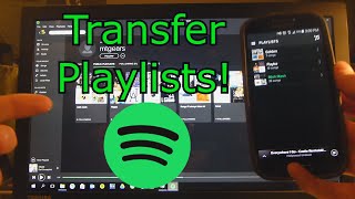 Copy Playlists between Spotify Accounts [upl. by Airdnaid]