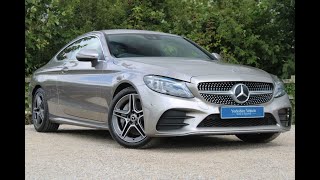 2019 19 MercedesBenz C Class 20 C300d AMG Line Premium GTronic Euro 6 ss 2dr [upl. by Edan]