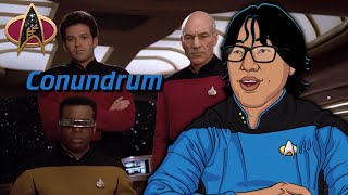 One of these crew members are not like the others  TNG Conundrum  Season 5 Episode 14 [upl. by Arymas]