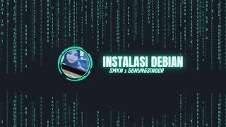 INSTALLASI DEBIAN TJKTPORTOFOLIO [upl. by Lemire]