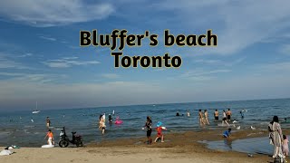 bluffers park beach Scarborough  beach in Scarborough Toronto Bluffers park beach Lake Ontario [upl. by Losyram772]