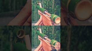 Bamboo gun soot bamboo bamboobamboo diy toys viral trending [upl. by Ainoloppa]