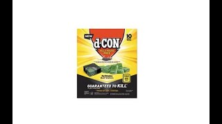 DCon Refillable Corner Fit Mouse Poison Bait Station Refills 10 Count  Overview [upl. by Acinorahs819]