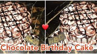 Chocolate cake recipe Birthday cake  easy recipe [upl. by Atnoled]