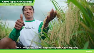 Ortiva Top Fungicide Testimonial Video of Mindanao Champion Joelo Talaman of Tulunan Cotabato [upl. by Marielle]