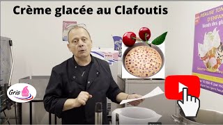 Comment faire une crème glacée au clafoutis  recette [upl. by Qifar]