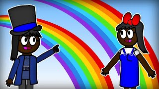 DOUBLE RAINBOW SONG feat Mister Rainbow Man Schmoyoho cover [upl. by Aitekram425]