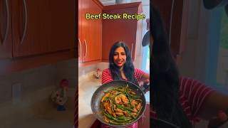 Beef Steak Recipe cooking food shorts foodie [upl. by Nauqet]