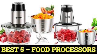 Top 5 Best Food Processors Review 2024 [upl. by Sig]