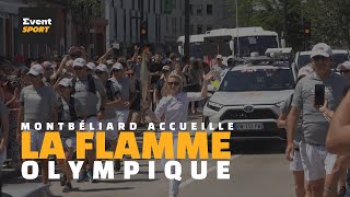 La Flamme Olympique à Montbéliard Jeux Olympique 2024 S082024 [upl. by Yesoj]