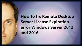 How to fix Remote Desktop Server License Expiration error Windows Server 2025 2022 2019 16 and 12 [upl. by Cutter]