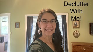 Declutter with Me Master Closet and Spare Bedroom Declutter Making Room decluttering [upl. by Thurlow644]