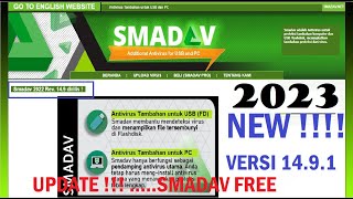 UPDATE Cara Download dan Instal ANTIVIRUS SMADAV FREE VERSION TERBARU [upl. by As]