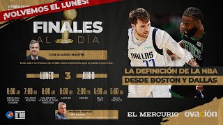 FINALES AL DÍA 1 🏀  ÁLVARO MARTÍN COACH LAMAS Y MARCELO NOGUEIRA  LUN 3JUN24  Ritmo NBA [upl. by Michon]