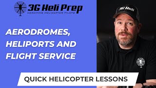 Understanding Aerodromes Heliports amp Flight Service Stations [upl. by Nired]