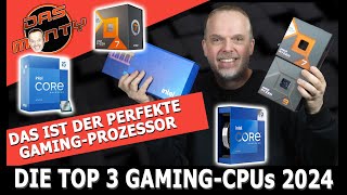 Die perfekte GamingCPUProzessor  Die Top 3 GamingCPUs 2024  DasMonty [upl. by Myrilla]