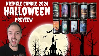 Kringle Candle 2024 Halloween Preview  Returning Candles [upl. by Sac177]