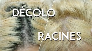 Décoloration des racines  Roots bleaching ENG subs [upl. by Eillak]