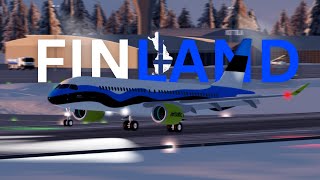 Roblox Project Flight Simulator  Kittilä IntlAirport Finland Plane Spotting [upl. by Brose]