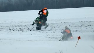 Team Arctics Zach Herfindahl amp Wes Selby Battle at the 2016 TRF 250 [upl. by Leela869]