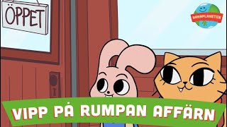 Animerad Barnplaneten video  Vipp på rumpan affärn [upl. by Enelram480]