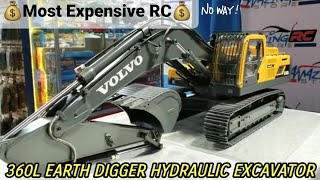 RC4WD 114 SCALE RTR EARTH DIGGER 360L HYDRAULIC EXCAVATOR at Amazing RC store [upl. by Anastase76]