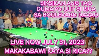 Rematch 165K Rica Rendal 🆚 Jerry Mandaya Live now [upl. by Anaerol]