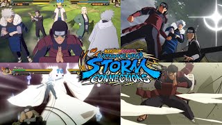 Naruto Ultimate Ninja Storm Connections  Todos los Jutsus de los Hokages [upl. by Akimed]