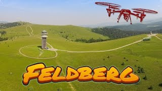 Feldberg im Schwarzwald  Feldberg aus der Luft [upl. by Annid189]