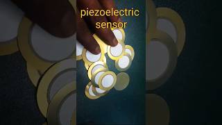 piezoelectric sensor schoolproject [upl. by Bandeen]