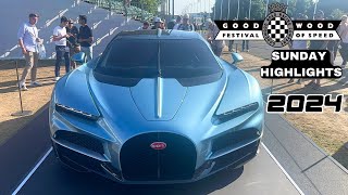 GOODWOOD Festival Of Speed 2024  Sunday highlights [upl. by Alyekahs54]