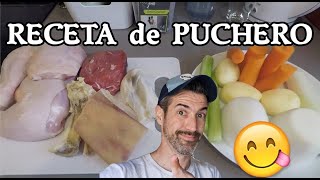 RECETA DE PUCHERO ANDALUZ TRADICIONAL MUY FACIL Y BUENISIMO [upl. by Idden52]