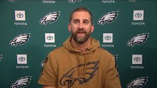 Eagles HC Nick Sirianni begins preparation for the Dallas Cowboys [upl. by Arrad]