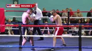 Zelfa Barrett Vs Damian Lawniczak  Black Flash Promotions BBTV Live amp VIP Boxing [upl. by Tnomed]