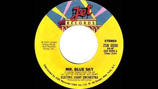 1978 HITS ARCHIVE Mr Blue Sky  Electric Light Orchestra stereo 45 single version [upl. by Ennaus]