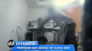 Professor que teria abusado de aluna deve ser transferido de presídio [upl. by Saqaw]