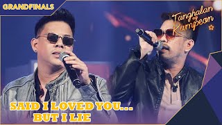 Chito Ricafrente and Lance Fabros are ROCKING Said I Loved You But I Lied  Tanghalan ng Kampeon 2 [upl. by Gnauq]