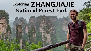 Exploring Zhangjiajie National Forest Park  Wulingyuan Scenic Park China [upl. by Fan47]