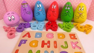 Apprendre lalphabet et couleurs avec Barbapapa [upl. by Hollinger9]