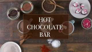 Create Your Own GODIVA Hot Chocolate Bar [upl. by Ellenet]