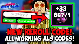 NEW REROLL CODE 3 CODE UNITS  All Working Codes in Anime Last Stand Update 5 [upl. by Surtemed]