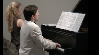 Brahms Liebeslieder Walzer Diana amp Balázs Szokolay  2009 [upl. by Natsirt]